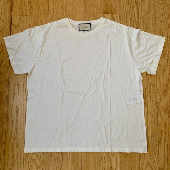 Gucci Vintage Distressed & Oversized Cotton Jersey - Picture 2 of 7